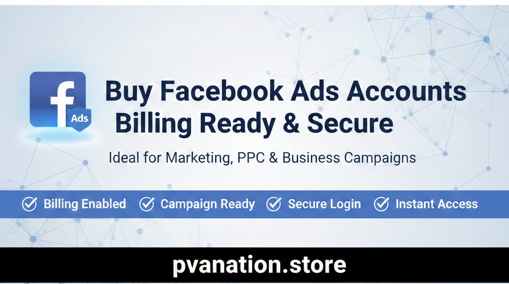 Buy Facebook Ads Accounts
