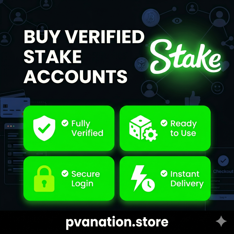 Buy Verified Stake Accounts